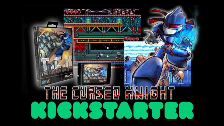 The Cursed Knight: Ação, plataforma e shoot’em up! Game 3 in 1 para Mega Drive!