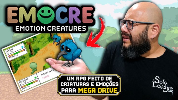 EMOCRE Emotin Creatures, para Mega Drive!